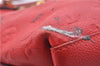 Auth Louis Vuitton Monogram Empreinte Bastille PM 2Way Tote Bag M41169 Red 5030D