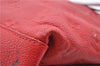 Auth Louis Vuitton Monogram Empreinte Bastille PM 2Way Tote Bag M41169 Red 5030D