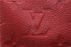 Auth Louis Vuitton Monogram Empreinte Bastille PM 2Way Tote Bag M41169 Red 5030D