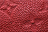 Auth Louis Vuitton Monogram Empreinte Bastille PM 2Way Tote Bag M41169 Red 5030D