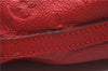 Auth Louis Vuitton Monogram Empreinte Bastille PM 2Way Tote Bag M41169 Red 5030D