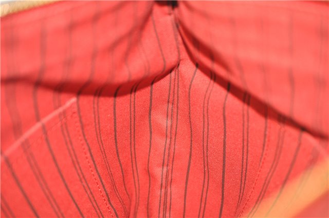 Auth Louis Vuitton Monogram Empreinte Bastille PM 2Way Tote Bag M41169 Red 5030D