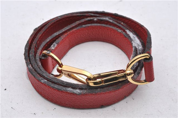 Auth Louis Vuitton Monogram Empreinte Bastille PM 2Way Tote Bag M41169 Red 5030D