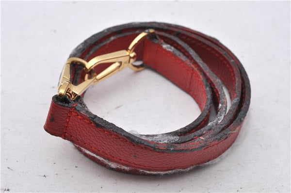 Auth Louis Vuitton Monogram Empreinte Bastille PM 2Way Tote Bag M41169 Red 5030D