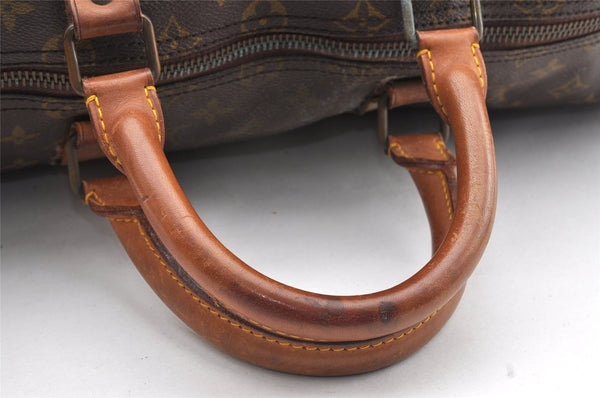 Authentic Louis Vuitton Monogram Keepall 50 Travel Boston Bag Old Model LV 5030I