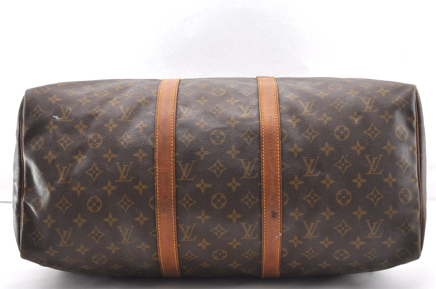 Authentic Louis Vuitton Monogram Keepall 50 Travel Boston Bag Old Model LV 5030I