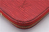 Authentic Louis Vuitton Epi Poche Documents Document Case M54497 Red LV 5032D
