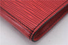 Authentic Louis Vuitton Epi Poche Documents Document Case M54497 Red LV 5032D