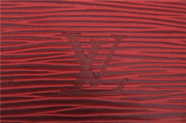 Authentic Louis Vuitton Epi Poche Documents Document Case M54497 Red LV 5032D