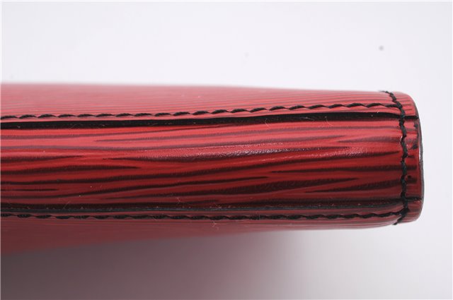 Authentic Louis Vuitton Epi Poche Documents Document Case M54497 Red LV 5032D