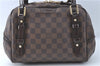 Authentic Louis Vuitton Damier Rivington PM Shoulder Bag N41157 LV 5035C
