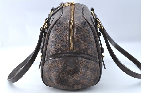 Authentic Louis Vuitton Damier Rivington PM Shoulder Bag N41157 LV 5035C