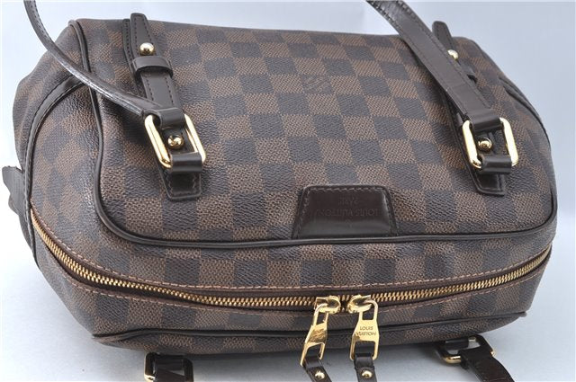 Authentic Louis Vuitton Damier Rivington PM Shoulder Bag N41157 LV 5035C