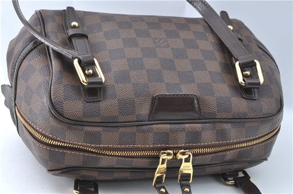 Authentic Louis Vuitton Damier Rivington PM Shoulder Bag N41157 LV 5035C