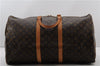 Authentic Louis Vuitton Monogram Keepall 55 Travel Boston Bag M41424 LV 5035F