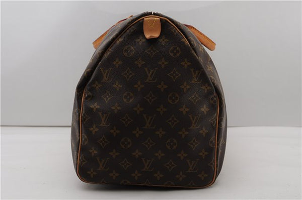 Authentic Louis Vuitton Monogram Keepall 55 Travel Boston Bag M41424 LV 5035F