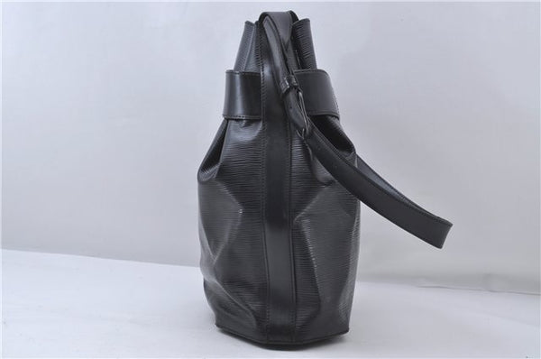 Auth Louis Vuitton Epi Sac De Paule Shoulder Cross Body Bag M80155 Black 5038D