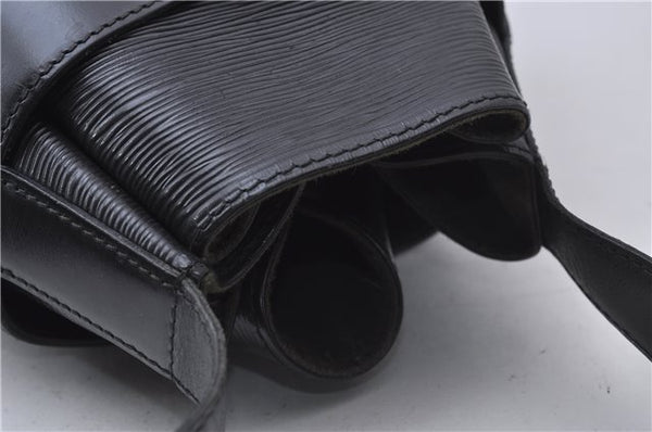 Auth Louis Vuitton Epi Sac De Paule Shoulder Cross Body Bag M80155 Black 5038D