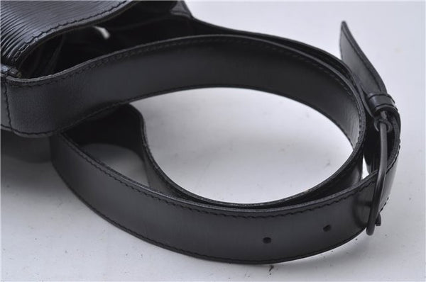 Auth Louis Vuitton Epi Sac De Paule Shoulder Cross Body Bag M80155 Black 5038D