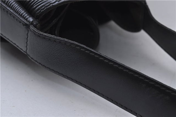 Auth Louis Vuitton Epi Sac De Paule Shoulder Cross Body Bag M80155 Black 5038D