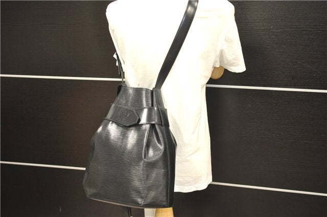 Auth Louis Vuitton Epi Sac De Paule Shoulder Cross Body Bag M80155 Black 5038D