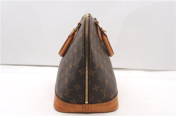 Authentic Louis Vuitton Monogram Alma Hand Bag Purse M51130 LV 5039F