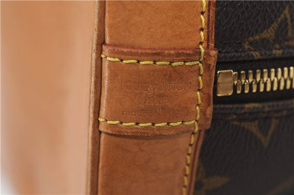 Authentic Louis Vuitton Monogram Alma Hand Bag Purse M51130 LV 5039F