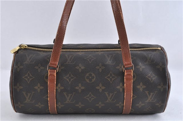 Authentic LOUIS VUITTON Monogram Papillon 30 Hand Bag Old Model LV 5040C