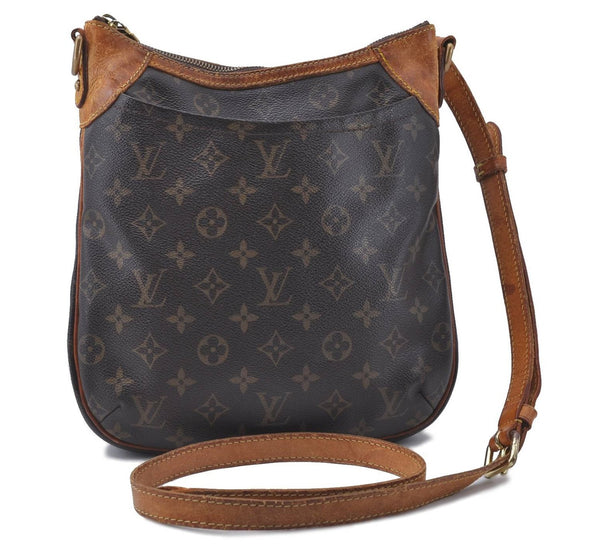 Auth Louis Vuitton Monogram Odeon PM Shoulder Cross Bag M56390 LV Junk 5040D