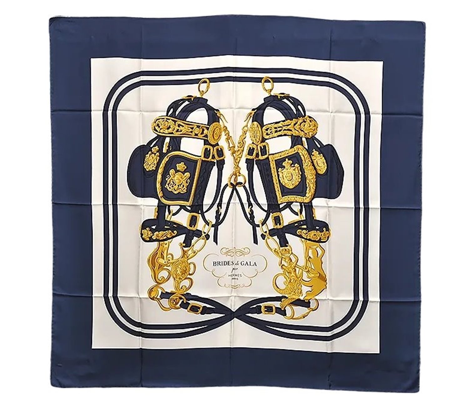 Authentic HERMES Carre 90 Scarf 