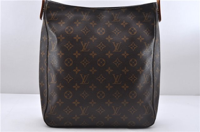 Authentic Louis Vuitton Monogram Looping GM Shoulder Bag M51145 LV 5041D
