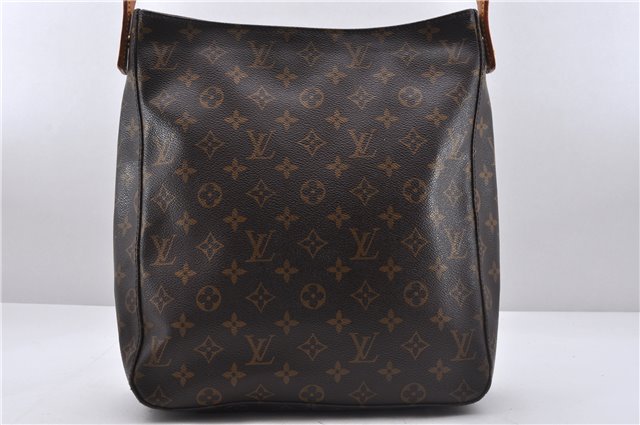 Authentic Louis Vuitton Monogram Looping GM Shoulder Bag M51145 LV 5041D