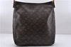 Authentic Louis Vuitton Monogram Looping GM Shoulder Bag M51145 LV 5041D