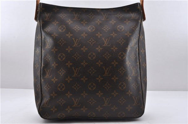 Authentic Louis Vuitton Monogram Looping GM Shoulder Bag M51145 LV 5041D
