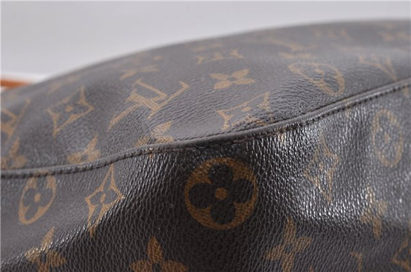 Authentic Louis Vuitton Monogram Looping GM Shoulder Bag M51145 LV 5041D
