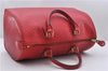 Authentic Louis Vuitton Epi Speedy 30 Hand Boston Bag Red M43007 LV 5042D
