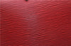 Authentic Louis Vuitton Epi Speedy 30 Hand Boston Bag Red M43007 LV 5042D