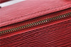 Authentic Louis Vuitton Epi Speedy 30 Hand Boston Bag Red M43007 LV 5042D