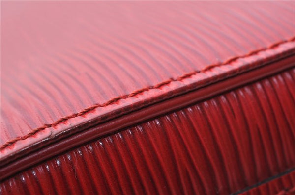 Authentic Louis Vuitton Epi Speedy 30 Hand Boston Bag Red M43007 LV 5042D