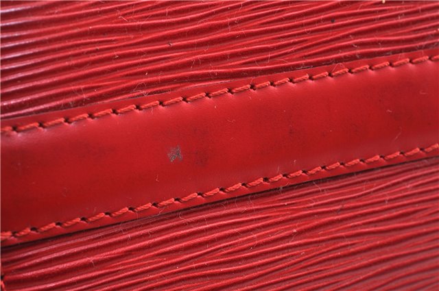 Authentic Louis Vuitton Epi Speedy 30 Hand Boston Bag Red M43007 LV 5042D