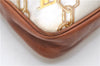 Authentic Louis Vuitton Monogram Charm Pochette Accessoires Pouch White 5043D