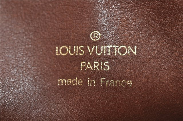 Authentic Louis Vuitton Monogram Charm Pochette Accessoires Pouch White 5043D