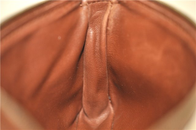 Authentic Louis Vuitton Monogram Charm Pochette Accessoires Pouch White 5043D