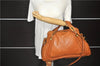 Authentic Chloe Paraty 2Way Shoulder Hand Bag Brown 5046D