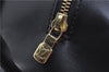 Authentic Louis Vuitton Epi Soufflot Black Hand Bag M52222 LV 5046F