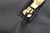Authentic Louis Vuitton Epi Soufflot Black Hand Bag M52222 LV 5046F