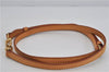 Authentic Louis Vuitton Leather Shoulder Strap Beige 38.6-46.1" LV 5047F