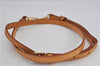 Authentic Louis Vuitton Leather Shoulder Strap Beige 38.6-46.1" LV 5047F