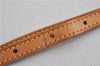 Authentic Louis Vuitton Leather Shoulder Strap Beige 38.6-46.1" LV 5047F