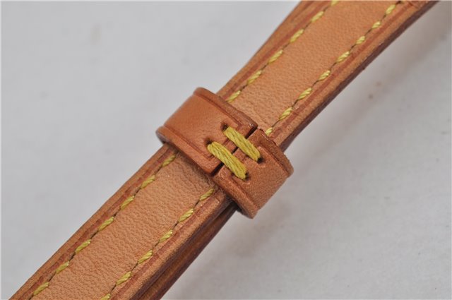 Authentic Louis Vuitton Leather Shoulder Strap Beige 38.6-46.1